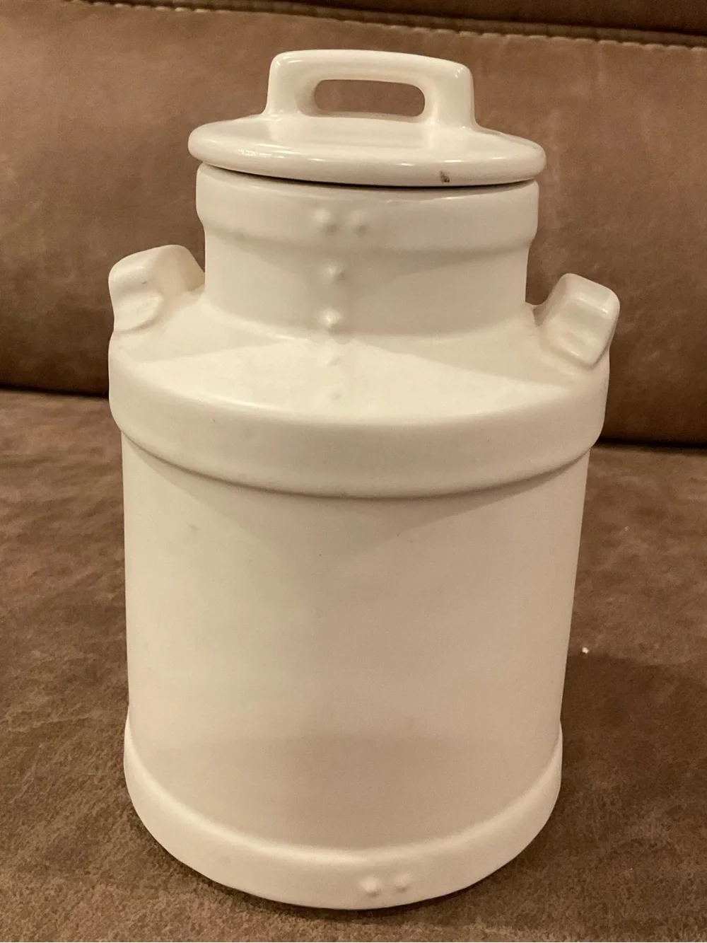Vintage McCoy Milk Can Pottery